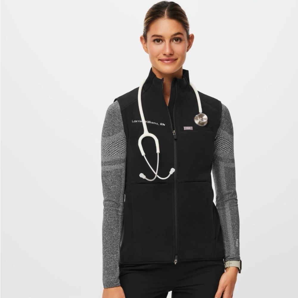 FIGS On-Shift Fleece Vest